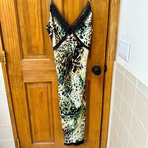 Le Superbe Lace Up Slip Dress